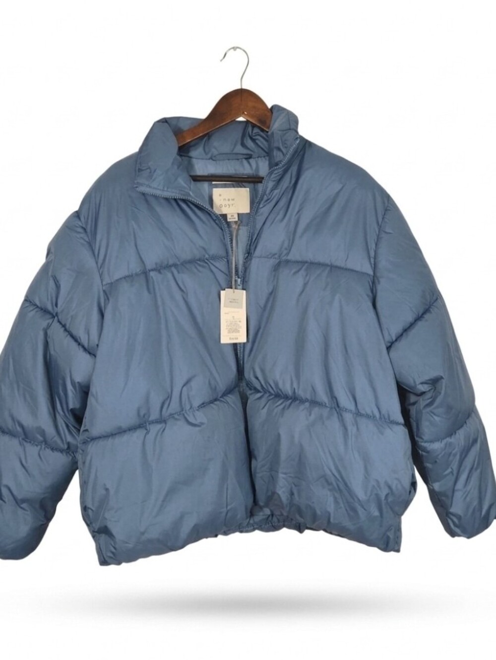 NWT a new day water resistant puffer jacket
